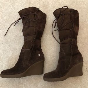 UGG, suede boots, size 6, excellent preloved condition